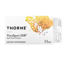 Thorne, FloraSport 20B, 30 Capsules