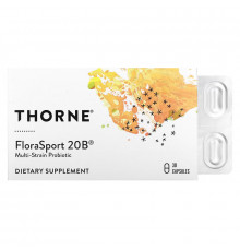 Thorne, FloraSport 20B, 30 Capsules