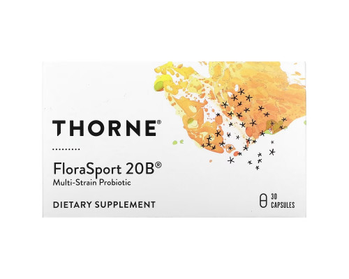 Thorne, FloraSport 20B, 30 Capsules Thorne, FloraSport 20B, 30 Capsules