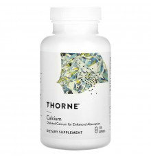 Thorne Research, Дикальций малат, 120 капсул в растительной оболочке