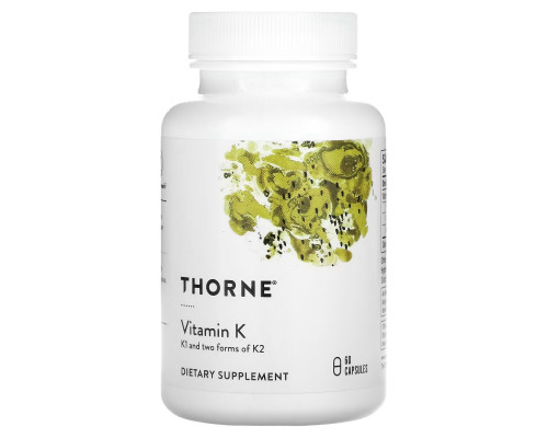Thorne Research, 3-K Complete, 60 капсул Thorne Research, 3-K Complete, 60 капсул