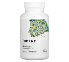 Thorne Research, Biomins II, 120 растительных капсул
