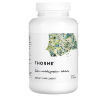 Thorne Research, Малат кальция и магния, 240 капсул