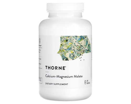 Thorne Research, Малат кальция и магния, 240 капсул Thorne Research, Малат кальция и магния, 240 капсул