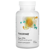 Thorne Research, Super EPA, ЭПК и ДГК, 90 капсул