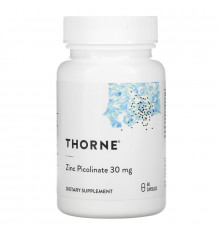 Thorne Research, Zinc Picolinate, 30 mg, 60 Capsules
