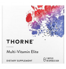 Thorne, Multi-Vitamin Elite, A.M. & P.M., 2 Bottles, 90 Capsules Each