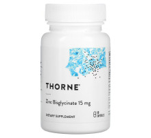 Thorne Research, Zinc Bisglycinate, 15 mg,  60 Capsules