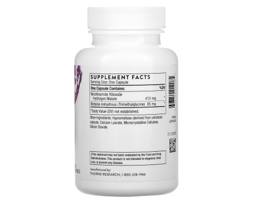 Thorne, NiaCel 400, 60 Capsules Thorne, NiaCel 400, 60 Capsules
