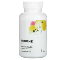Thorne, Metabolic Health with Bergamot and Turmeric, 120 Capsules