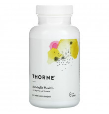 Thorne, Metabolic Health with Bergamot and Turmeric, 120 Capsules