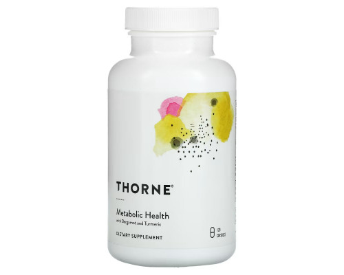 Thorne, Metabolic Health with Bergamot and Turmeric, 120 Capsules Thorne, Metabolic Health with Bergamot and Turmeric, 120 Capsules