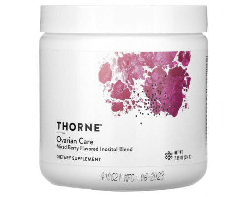 Витамины группы B Thorne, Ovarian Care, со вкусом ягод, 214 г (7,55 унции) Витамины группы B Thorne, Ovarian Care, со вкусом ягод, 214 г (7,55 унции)