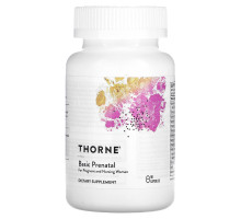 Thorne Research, Basic Prenatal, 90 капсул