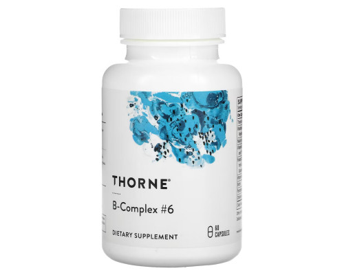 Thorne Research, B-Complex #6, 60 капсул Thorne Research, B-Complex #6, 60 капсул
