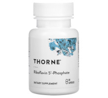 Thorne Research Рибофлавин 5' фосфат 60 растительных капсул