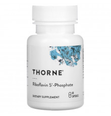 Thorne Research Рибофлавин 5' фосфат 60 растительных капсул