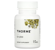 Thorne Research D-1000 90 капсул на растительной основе