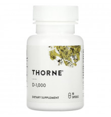 Thorne Research D-1000 90 капсул на растительной основе