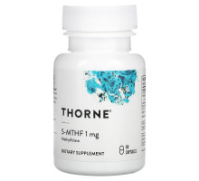 Thorne Research 5-метилтетрагидрофолат 1 мг 60 капсул
