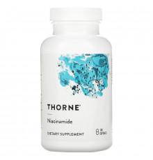 Thorne Research Ниацинамид 180 капсул на растительной основе