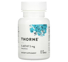 Thorne Research 5-MTHF 5 мг 60 вегетарианских капсул