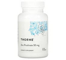 Thorne Research Цинк пиколинат двойного действия 180 капсул