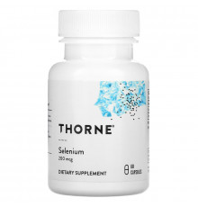 Thorne Research, Selenomethionine, 60 Veggie Caps
