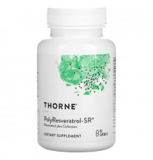 Thorne Research, PolyResveratrol-SR, 60 капсул