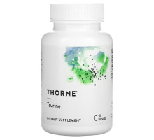 Thorne Research, Таурин, 90 вегетарианских капсул