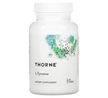 Thorne Research, L-тирозин, 90 капсул