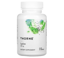 Thorne Research, L-Лизин, 60 растительных капсул