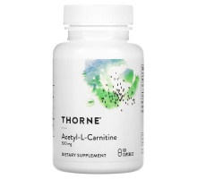 Thorne Research, Carnityl, Ацетилкарнитин, 60 капсул