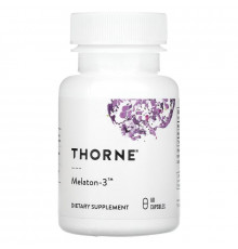 Thorne Research Melaton-3 60 растительных капсул