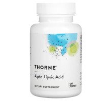 Thorne Research, Тиоцид-300, 60 вегетарианских капсул