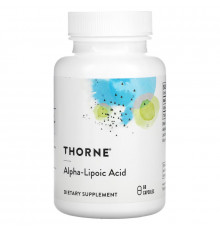 Thorne Research, Тиоцид-300, 60 вегетарианских капсул