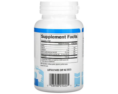 Natural Factors, Супер масло печени трески, 90 капсул Natural Factors, Супер масло печени трески, 90 капсул