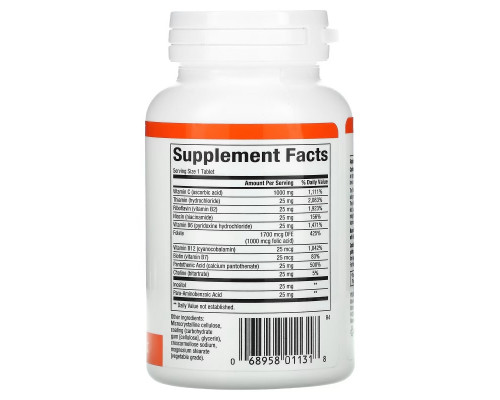 Natural Factors, Stress B Formula, Plus 1,000 mg Vitamin C, 90 Tablets Natural Factors, Stress B Formula, Plus 1,000 mg Vitamin C, 90 Tablets