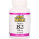 Natural Factors, Vitamin B2 Riboflavin, 100 mg, 90 Tablets