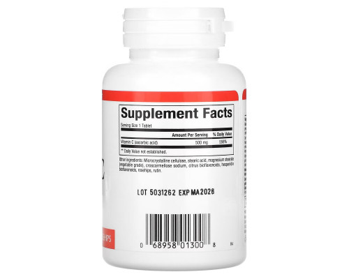 Natural Factors, Vitamin C, 500 mg, 90 Tablets Natural Factors, Vitamin C, 500 mg, 90 Tablets