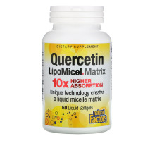 Natural Factors, Quercetin LipoMicel Matrix, 60 Liquid Softgels