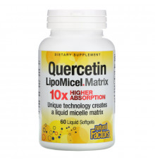 Natural Factors, Quercetin LipoMicel Matrix, 60 Liquid Softgels