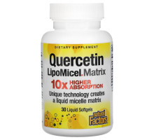 Natural Factors, Quercetin LipoMicel Matrix, 30 Liquid Softgels