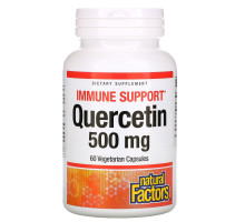 Natural Factors, Quercetin,  500 mg, 60 Vegetarian Capsules