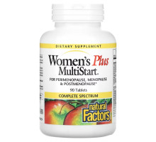 Natural Factors, Women's Plus MultiStart, 90 Tablets