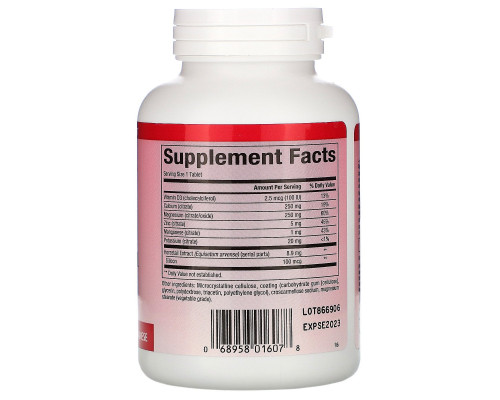Natural Factors, Calcium & Magnesium, Citrate with D3, 90 Tablets Natural Factors, Calcium & Magnesium, Citrate with D3, 90 Tablets