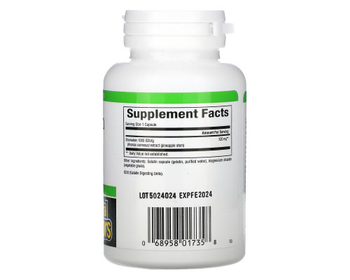 Natural Factors, Bromelain, 500 mg, 90 Capsules Natural Factors, Bromelain, 500 mg, 90 Capsules