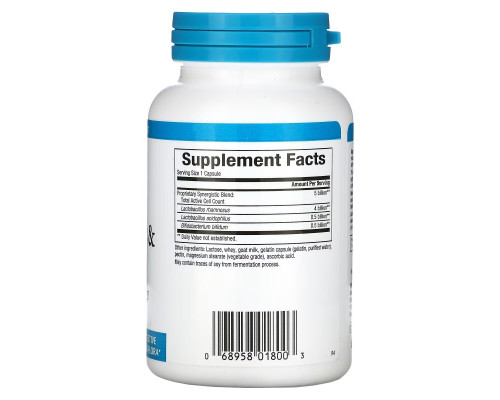 Natural Factors, Acidophilus & Bifidus, 5 Billion, 90 Capsules Natural Factors, Acidophilus & Bifidus, 5 Billion, 90 Capsules