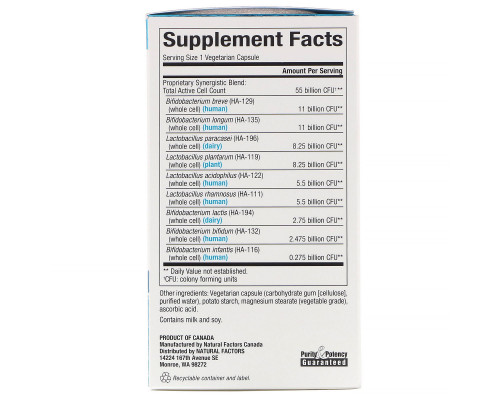 Natural Factors, Ultimate Probiotic Critical Care, 55 Billion CFU, 30 Vegetarian Capsules Natural Factors, Ultimate Probiotic Critical Care, 55 Billion CFU, 30 Vegetarian Capsules