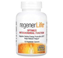 Natural Factors, RegenerLife, Optimize Mitochondrial Function, 120 Vegetarian Capsules